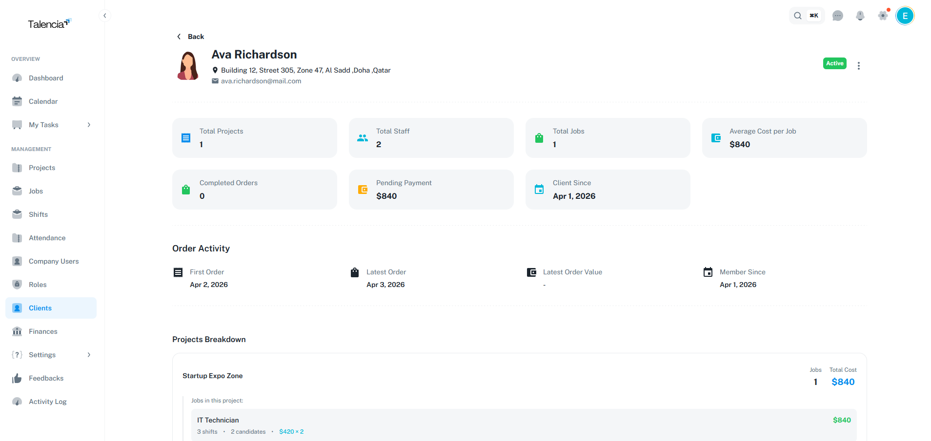 Overview Client